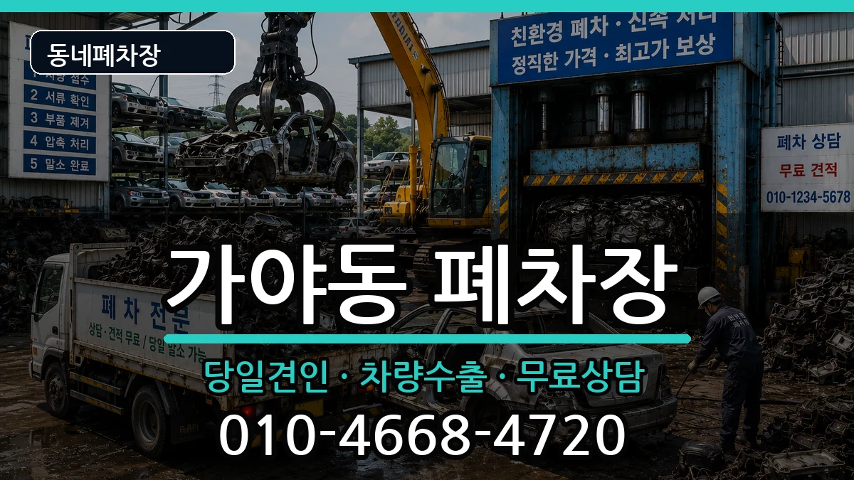 부산광역시부산진구가야동  폐차 지역형