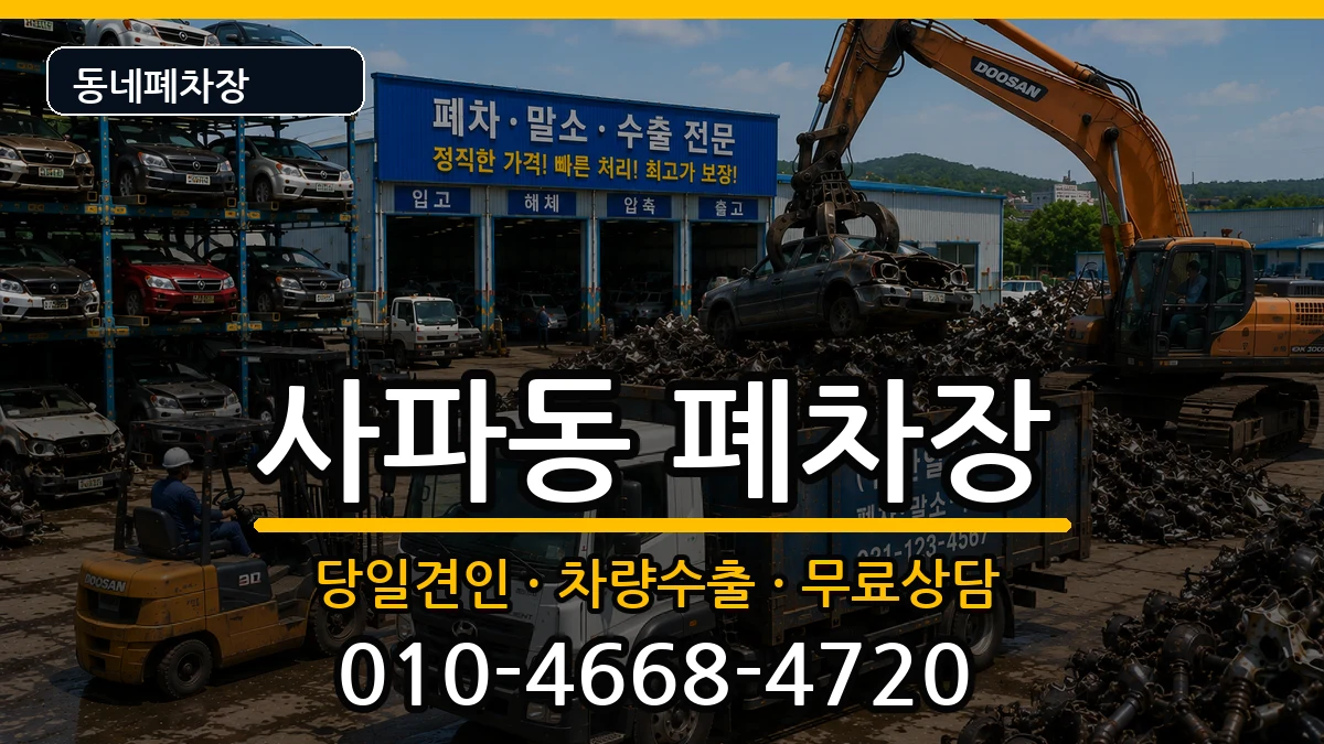 경상남도창원시성산구사파동 폐차 경상남도창원시성산구사파동 폐차 차량 처리 안내 이미지 1