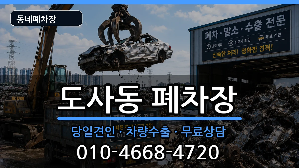 전라남도순천시도사동 폐차 전라남도순천시도사동 폐차 차량 처리 안내 이미지 1