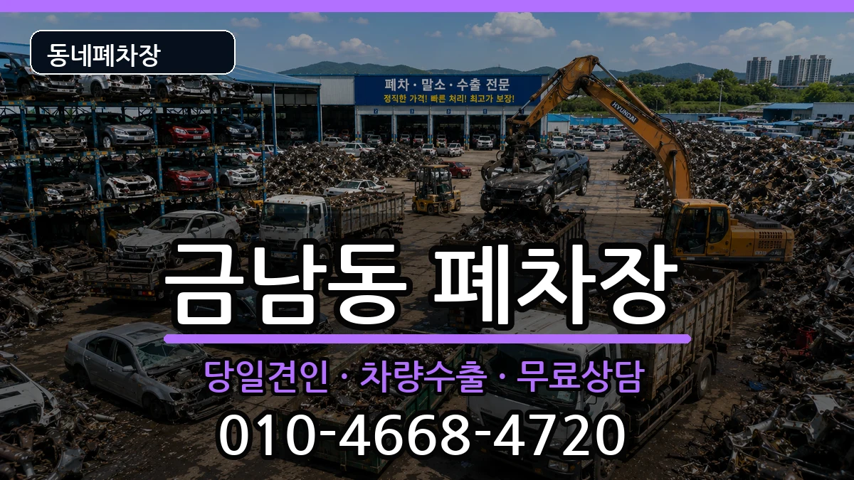 전라남도나주시금남동 폐차 전라남도나주시금남동 폐차 차량 처리 안내 이미지 3