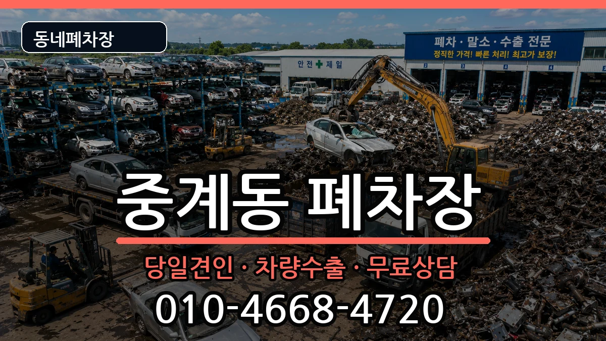 서울특별시노원구중계동 폐차 서울특별시노원구중계동 폐차 차량 처리 안내 이미지 2