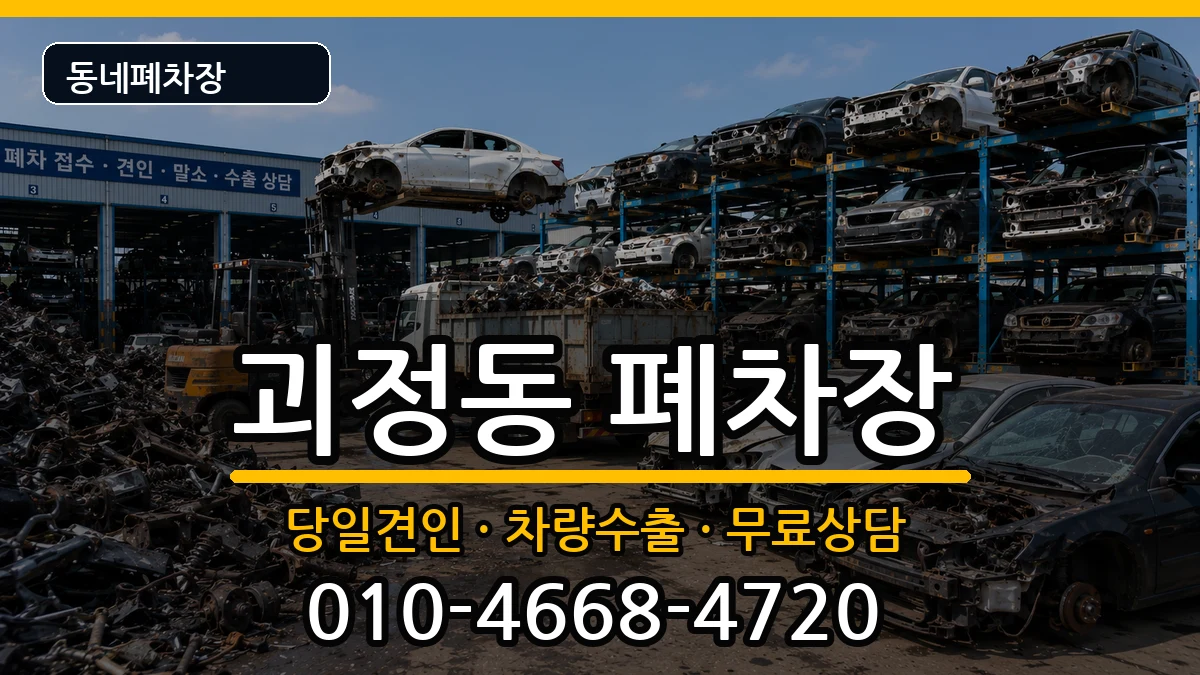 부산광역시사하구괴정동 폐차 차량 처리 안내 이미지 3