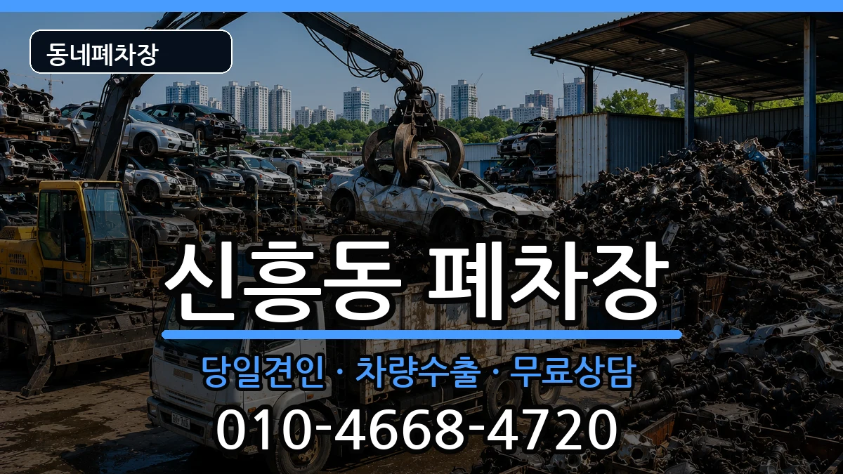 전라남도목포시신흥동  폐차 절차형