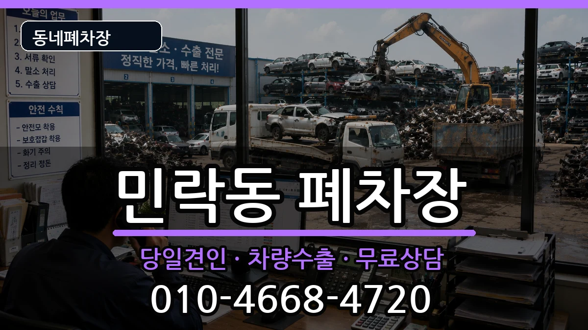 부산광역시수영구민락동 폐차 부산광역시수영구민락동 폐차 차량 처리 안내 이미지 1