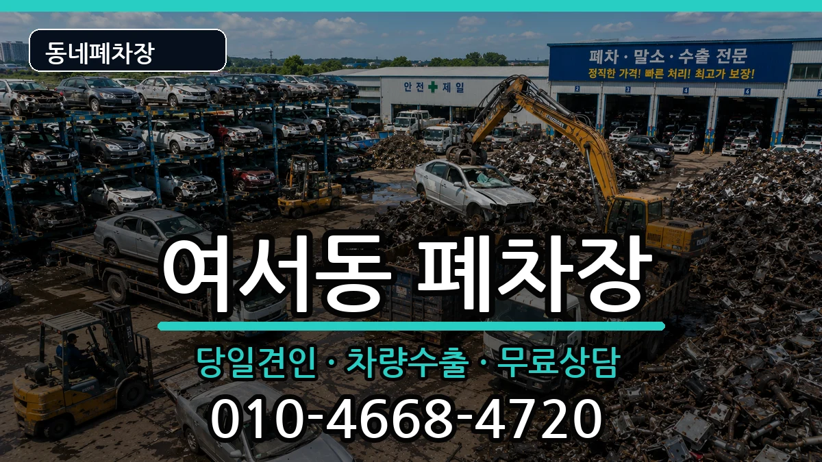 전라남도여수시여서동 폐차 전라남도여수시여서동 폐차 차량 처리 안내 이미지 2