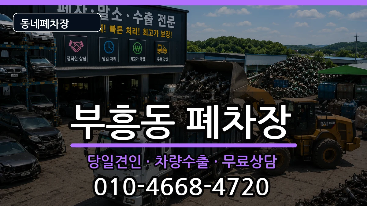 전라남도목포시부흥동 폐차 전라남도목포시부흥동 폐차 차량 처리 안내 이미지 2