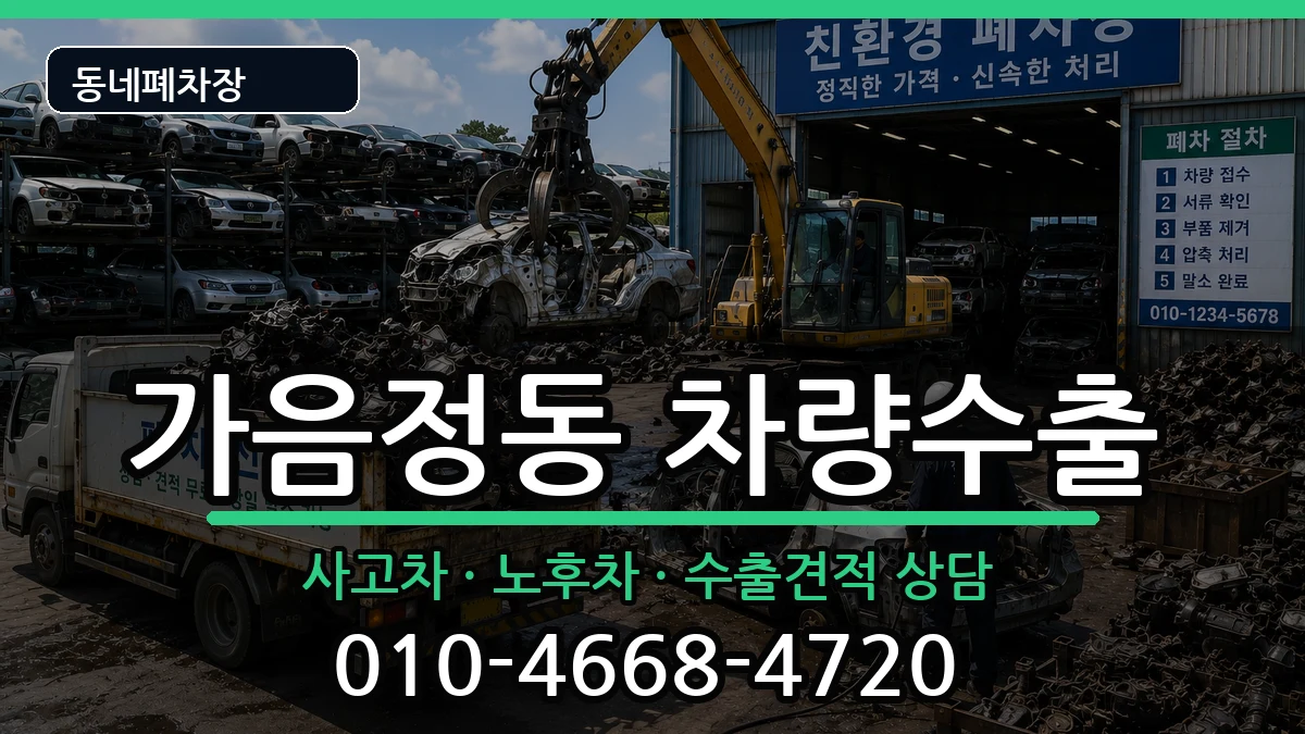 경상남도창원시성산구가음정동 차량수출 차량 처리 안내 이미지 3