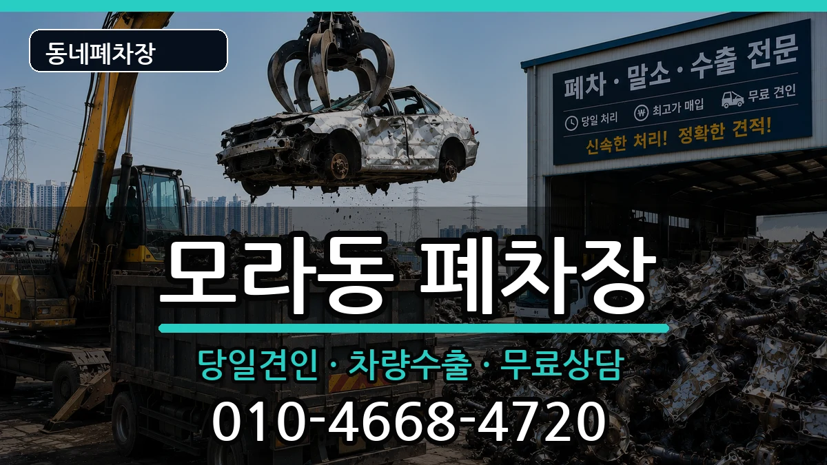 부산광역시사상구모라동 폐차 부산광역시사상구모라동 폐차 차량 처리 안내 이미지 2