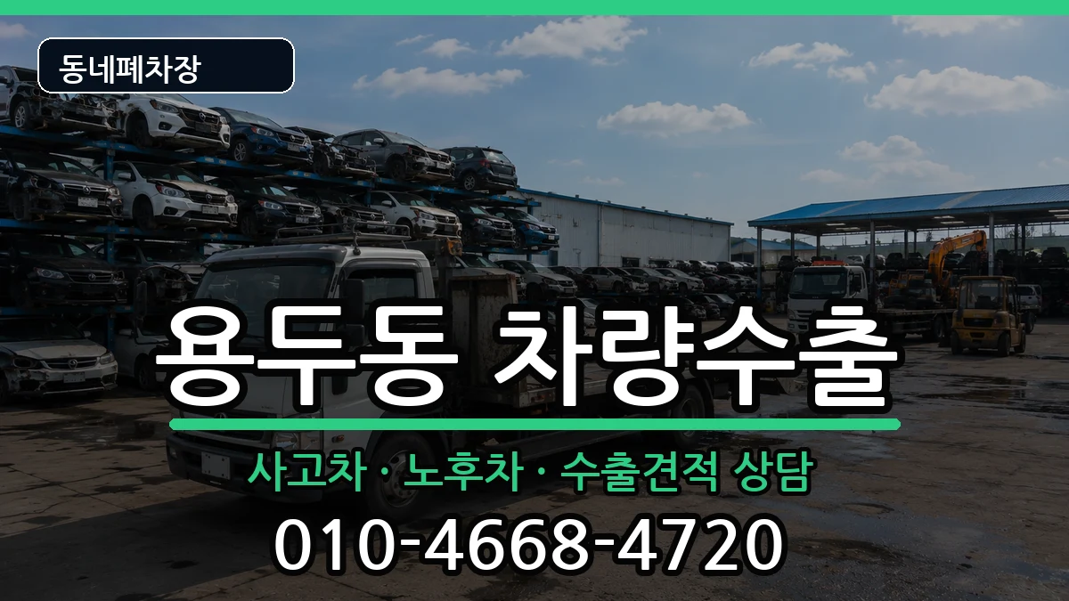 서울특별시동대문구용두동  차량수출 서류형