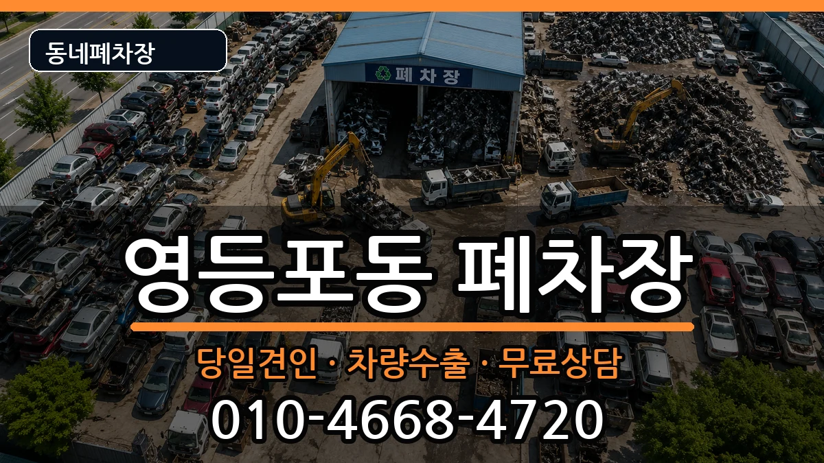서울특별시영등포구영등포동 폐차 서울특별시영등포구영등포동 폐차 차량 처리 안내 이미지 2