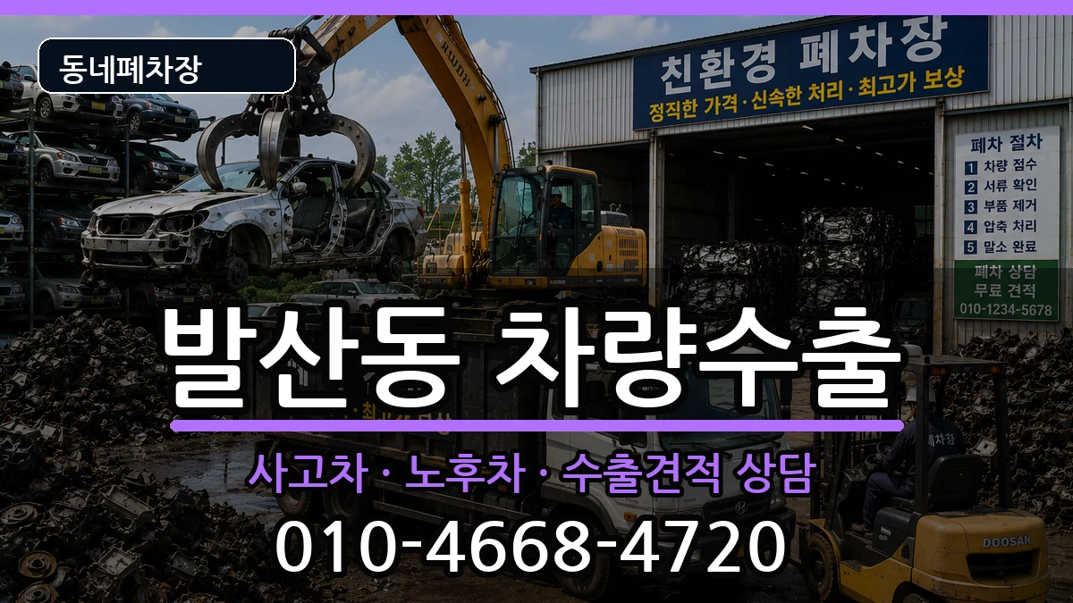 서울특별시강서구발산동  차량수출 주의사항형