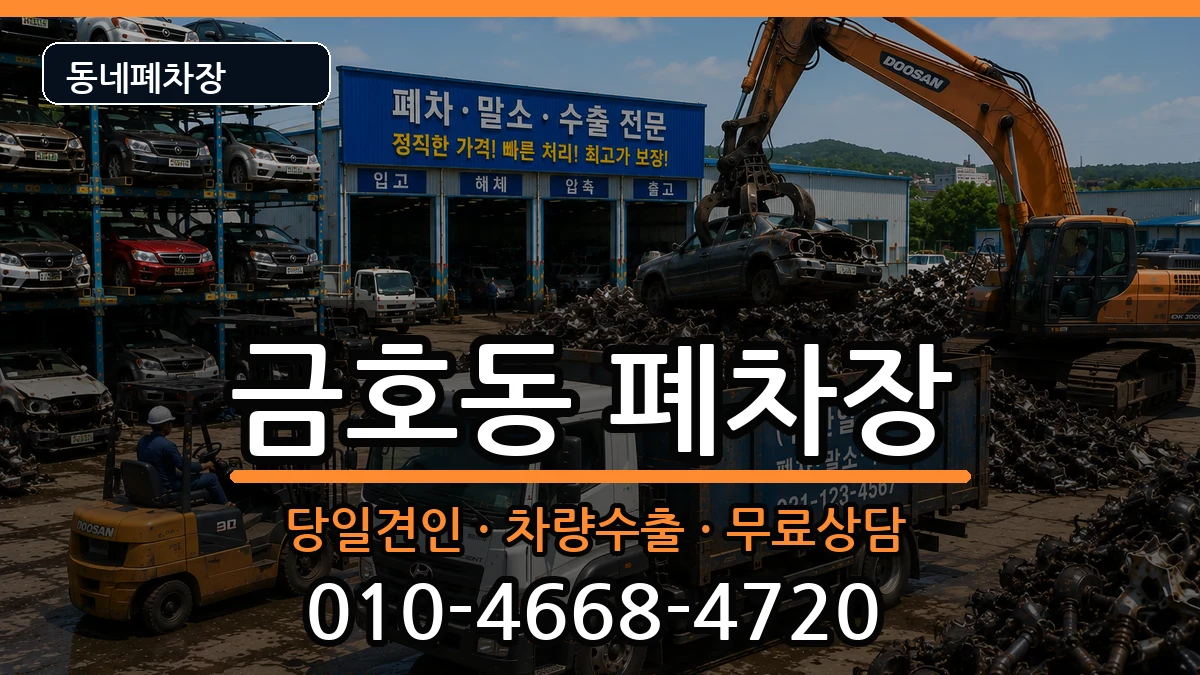 서울특별시성동구금호동 폐차 서울특별시성동구금호동 폐차 차량 처리 안내 이미지 2