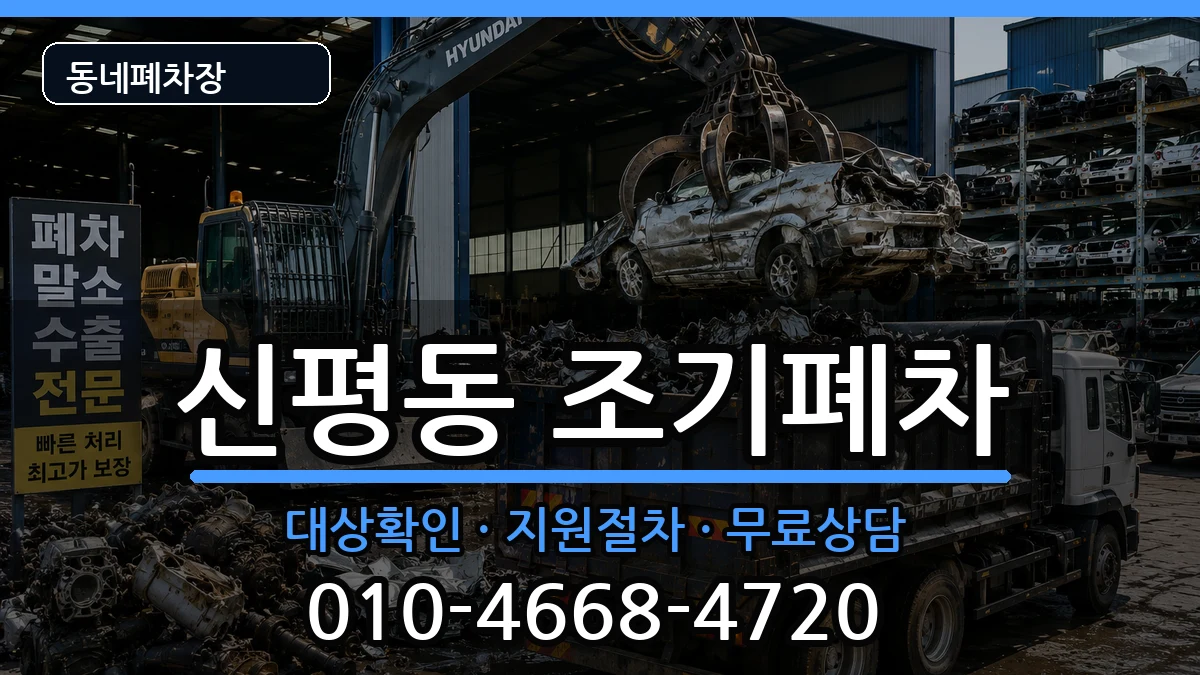 부산광역시사하구신평동 조기폐차 부산광역시사하구신평동 조기폐차 차량 처리 안내 이미지 3