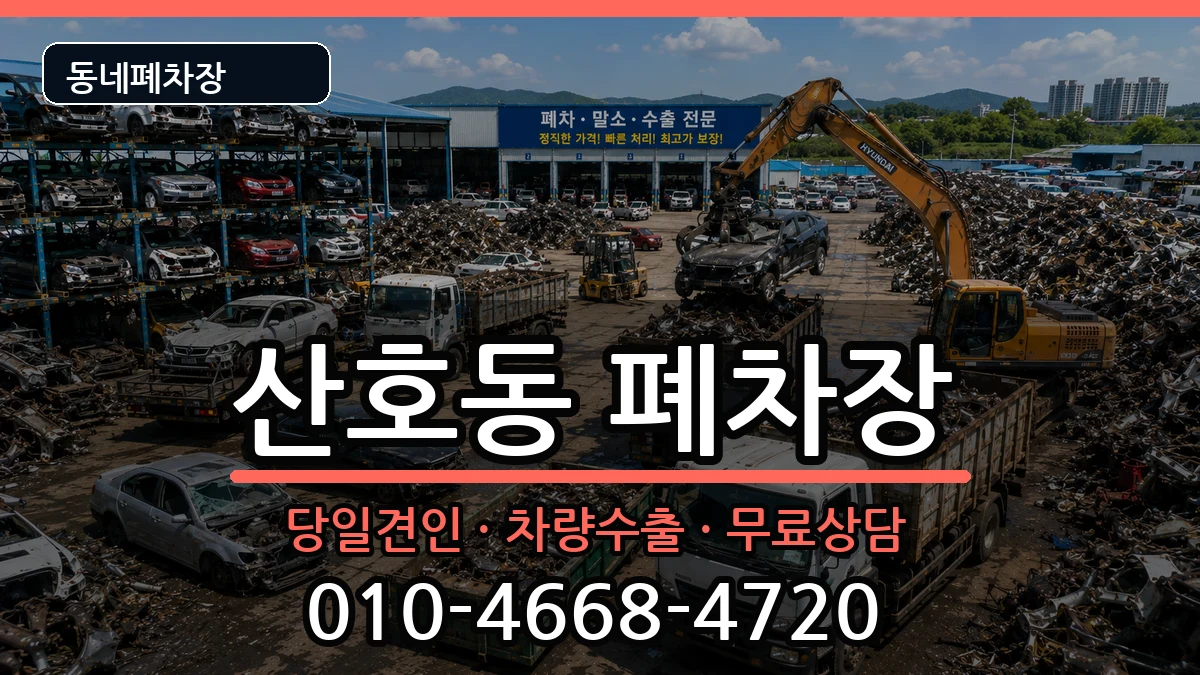 경상남도창원시마산합포구산호동 폐차 경상남도창원시마산합포구산호동 폐차 차량 처리 안내 이미지 1