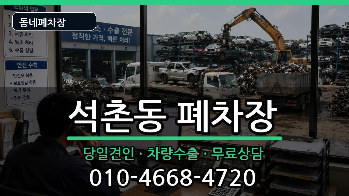 서울특별시송파구석촌동 폐차 차량 처리 안내 이미지 3