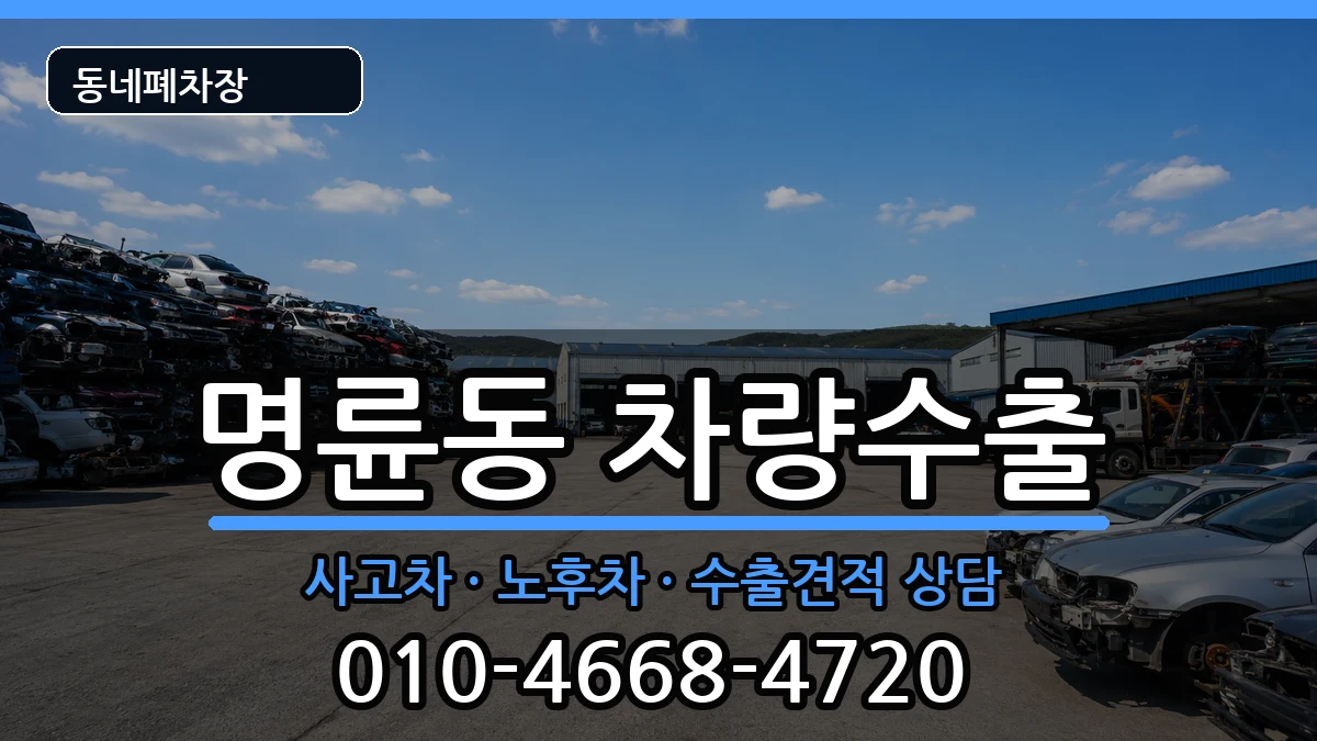 부산광역시동래구명륜동 차량수출 부산광역시동래구명륜동 차량수출 차량 처리 안내 이미지 3