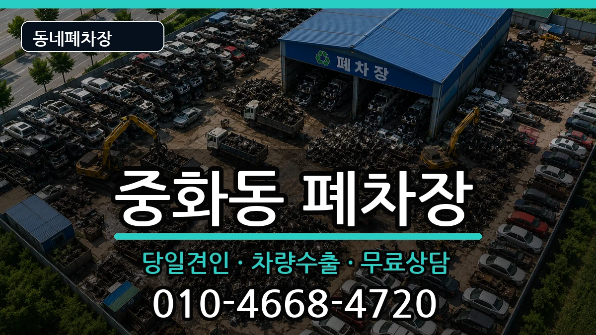 서울특별시중랑구중화동 폐차 서울특별시중랑구중화동 폐차 차량 처리 안내 이미지 2