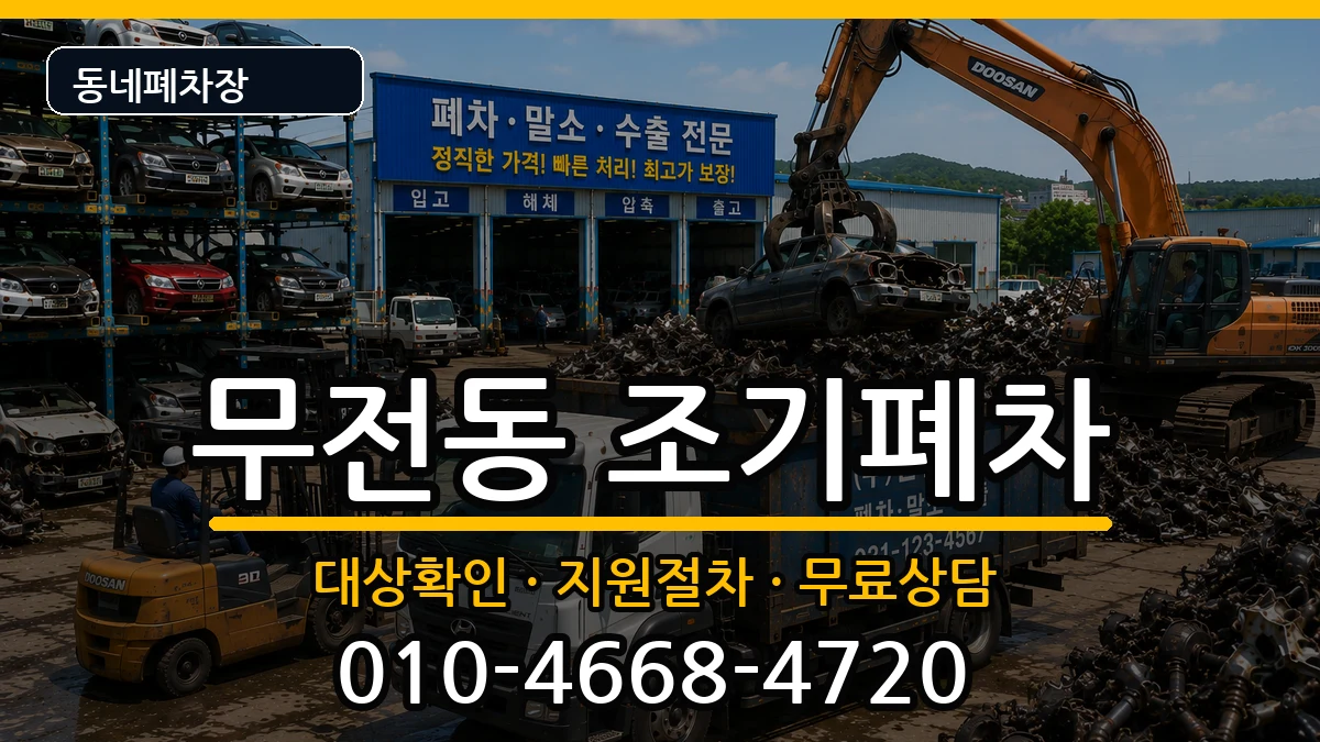 경상남도통영시무전동 조기폐차 경상남도통영시무전동 조기폐차 차량 처리 안내 이미지 3