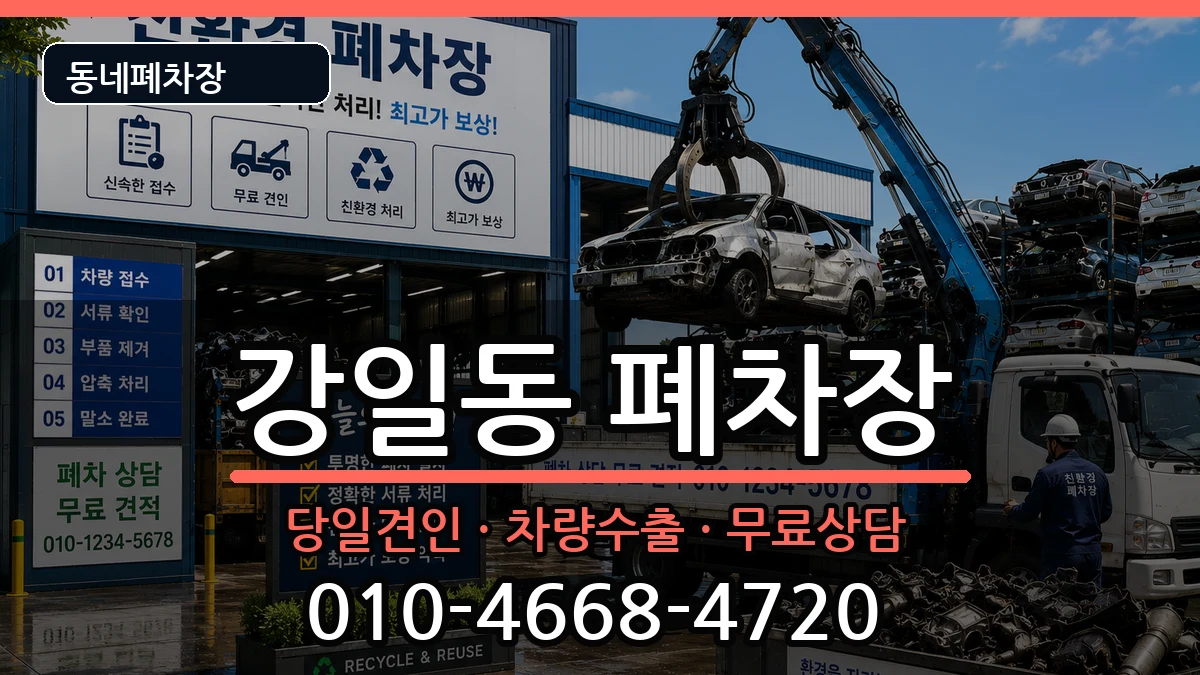 서울특별시강동구강일동 폐차 서울특별시강동구강일동 폐차 차량 처리 안내 이미지 2
