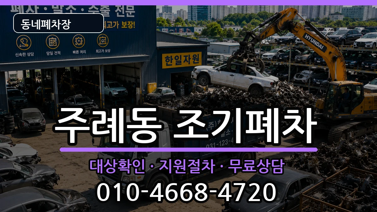 부산광역시사상구주례동 조기폐차 부산광역시사상구주례동 조기폐차 차량 처리 안내 이미지 2