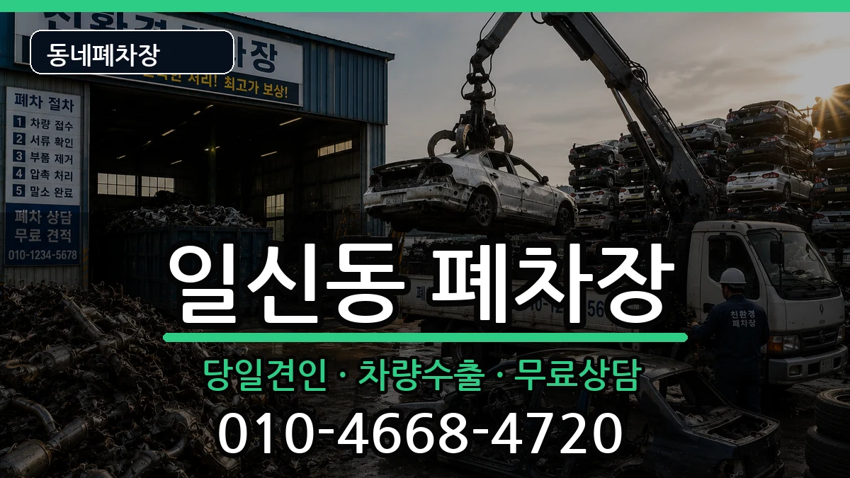 인천광역시부평구일신동 폐차 인천광역시부평구일신동 폐차 차량 처리 안내 이미지 3