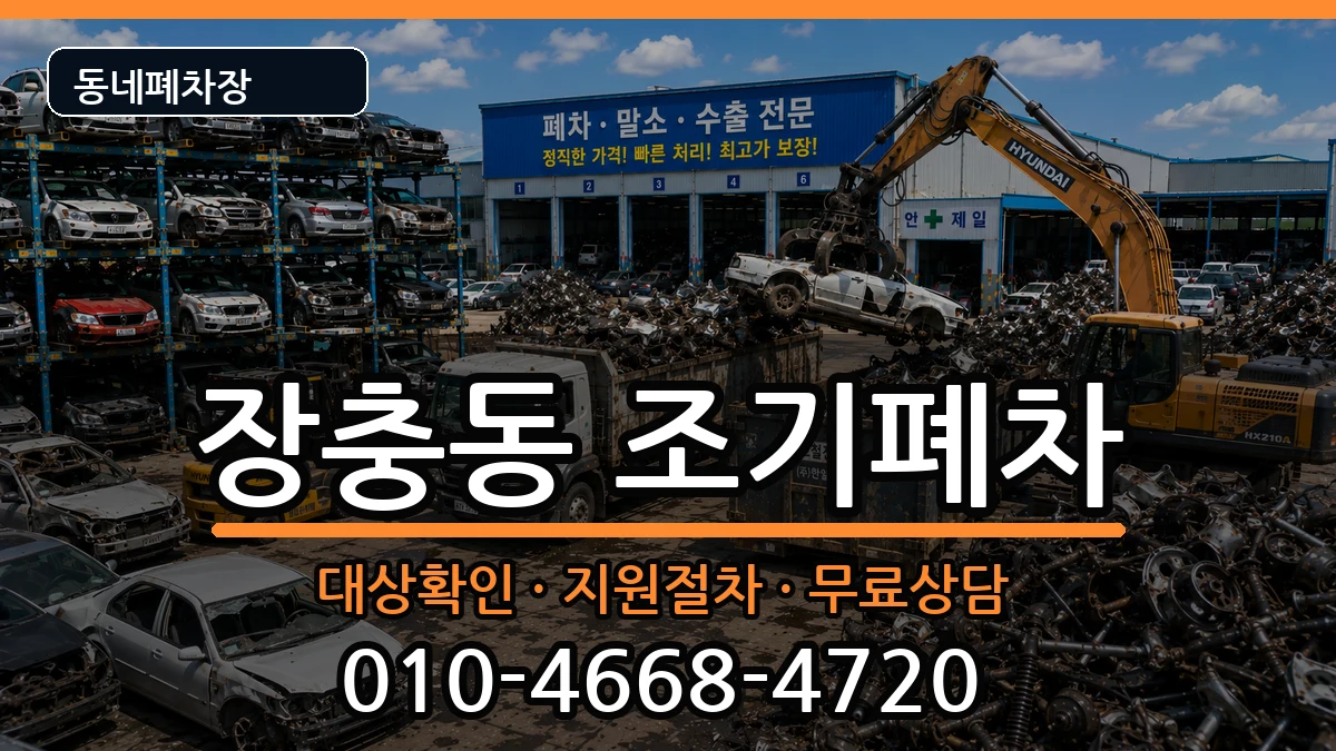 서울특별시중구장충동 조기폐차 서울특별시중구장충동 조기폐차 차량 처리 안내 이미지 2