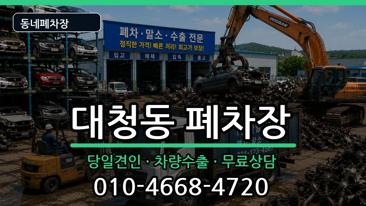 부산광역시중구대청동 폐차 부산광역시중구대청동 폐차 차량 처리 안내 이미지 1