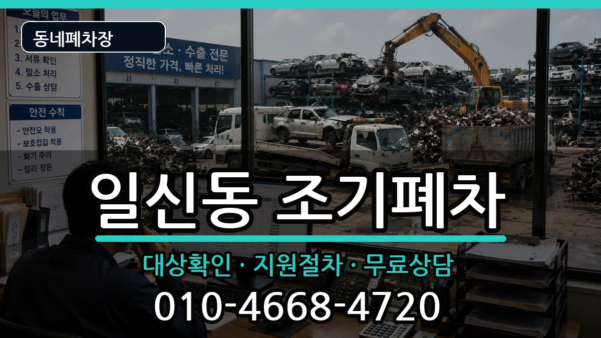 인천광역시부평구일신동 조기폐차 인천광역시부평구일신동 조기폐차 차량 처리 안내 이미지 3