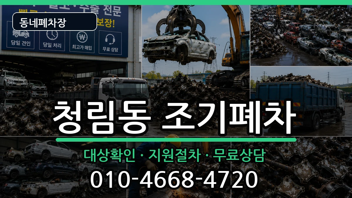 서울특별시관악구청림동  조기폐차 비교형