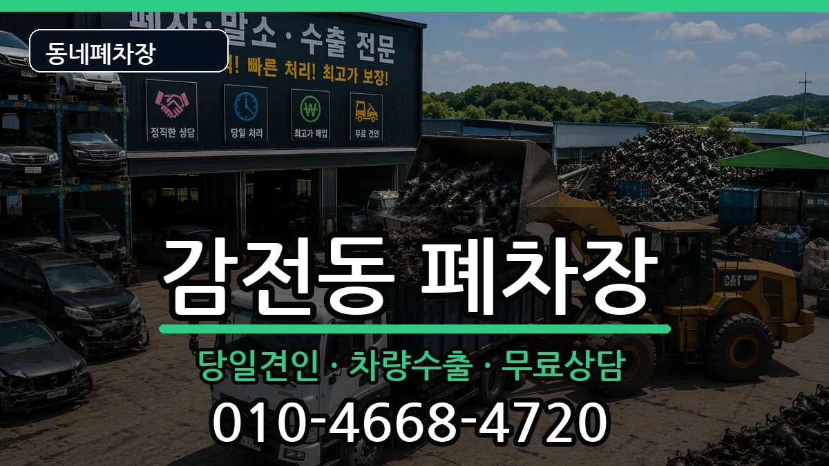 부산광역시사상구감전동 폐차 부산광역시사상구감전동 폐차 차량 처리 안내 이미지 2
