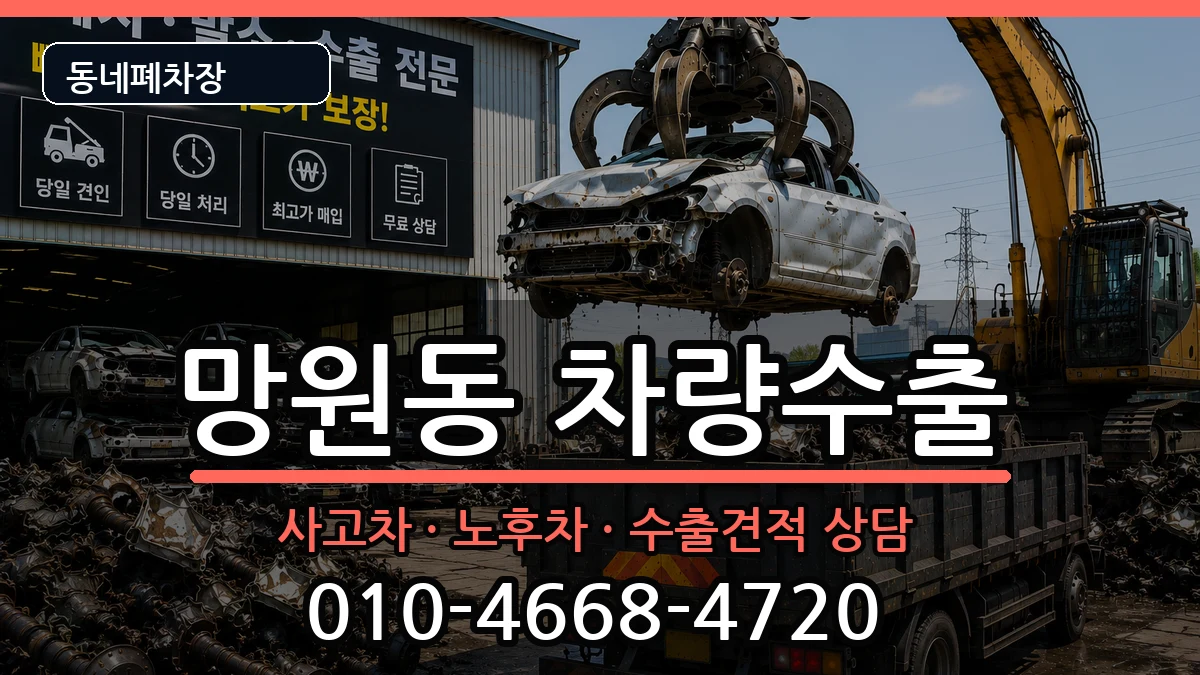 서울특별시마포구망원동 차량수출 서울특별시마포구망원동 차량수출 차량 처리 안내 이미지 1