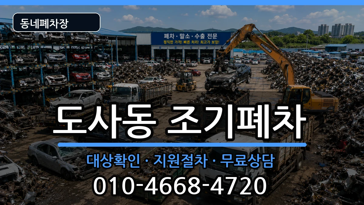 전라남도순천시도사동  조기폐차 비용형