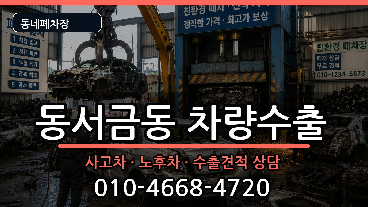 경상남도사천시동서금동 차량수출 경상남도사천시동서금동 차량수출 차량 처리 안내 이미지 1
