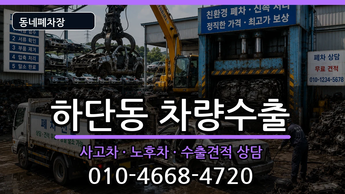 부산광역시사하구하단동 차량수출 부산광역시사하구하단동 차량수출 차량 처리 안내 이미지 1