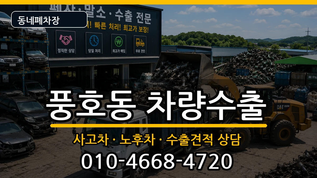 경상남도창원시진해구풍호동 차량수출 차량 처리 안내 이미지 2
