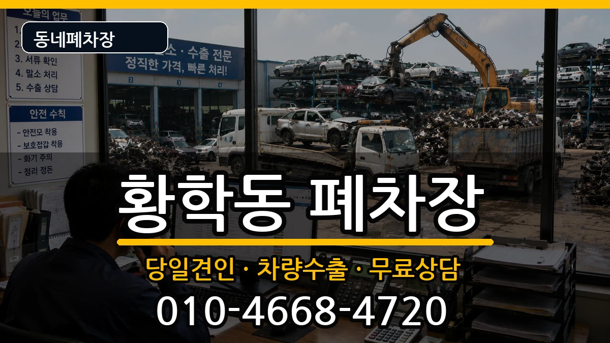 서울특별시중구황학동 폐차 서울특별시중구황학동 폐차 차량 처리 안내 이미지 3