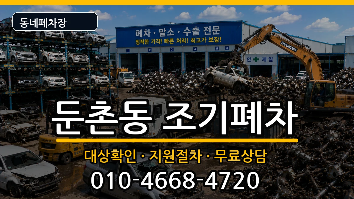 서울특별시강동구둔촌동  조기폐차 FAQ형
