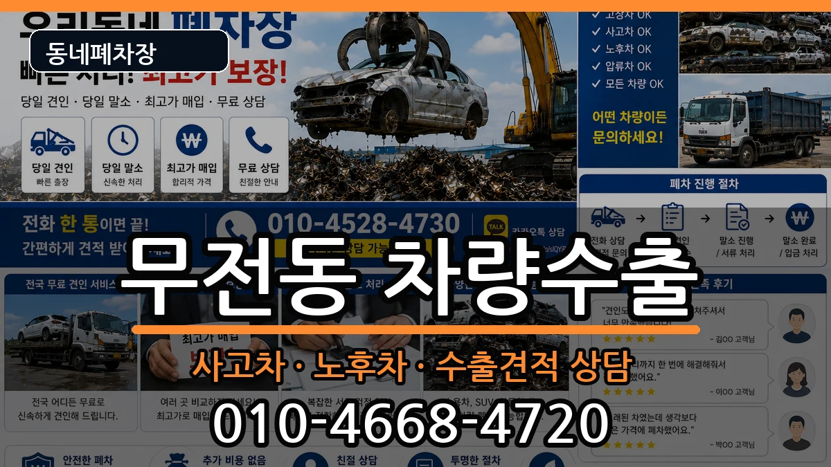 경상남도통영시무전동 차량수출 경상남도통영시무전동 차량수출 차량 처리 안내 이미지 3