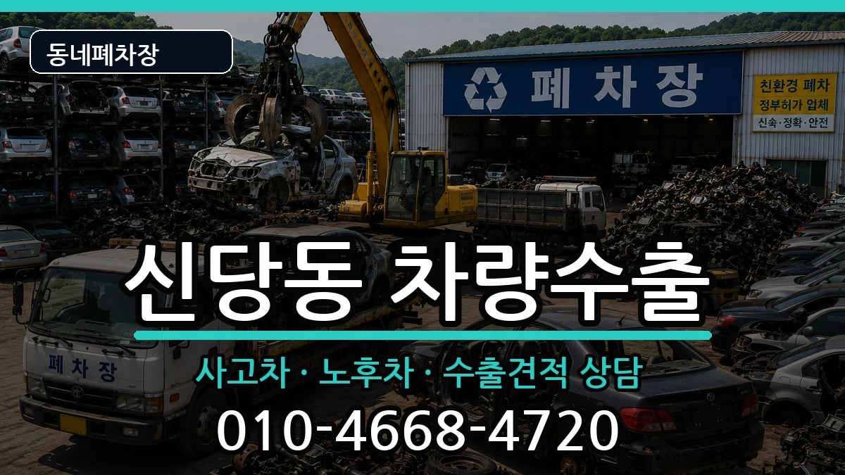 서울특별시중구신당동  차량수출 정보형