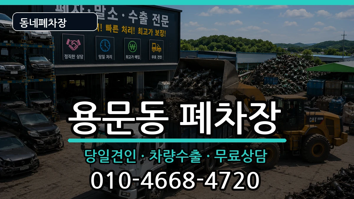 서울특별시용산구용문동  폐차 절차형
