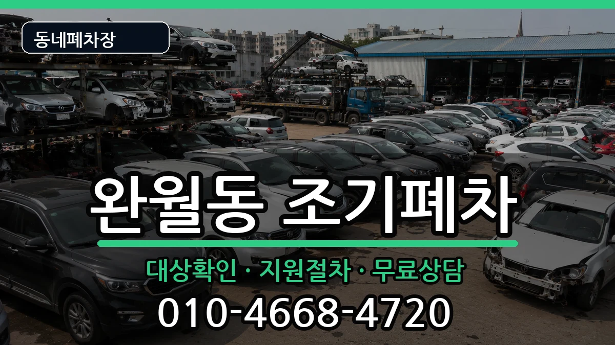 경상남도창원시마산합포구완월동 조기폐차 차량 처리 안내 이미지 3