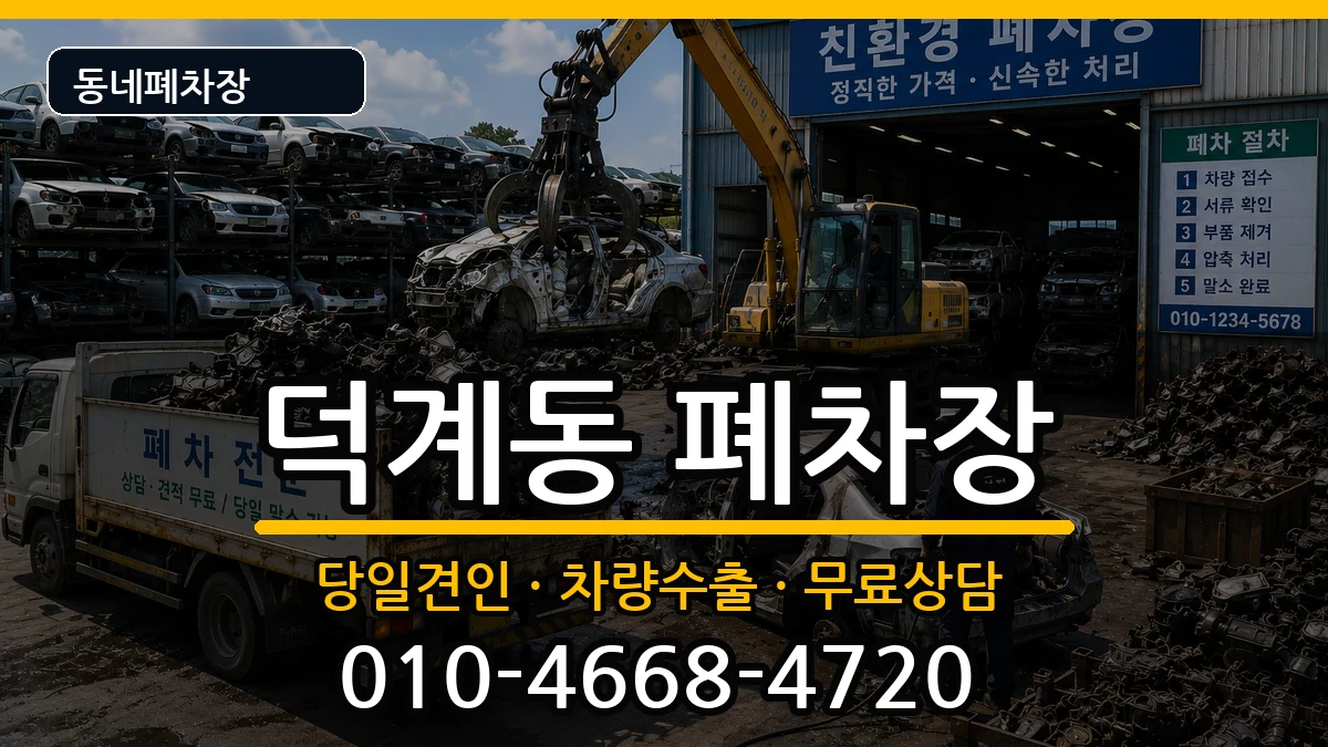 경상남도양산시덕계동 폐차 경상남도양산시덕계동 폐차 차량 처리 안내 이미지 3