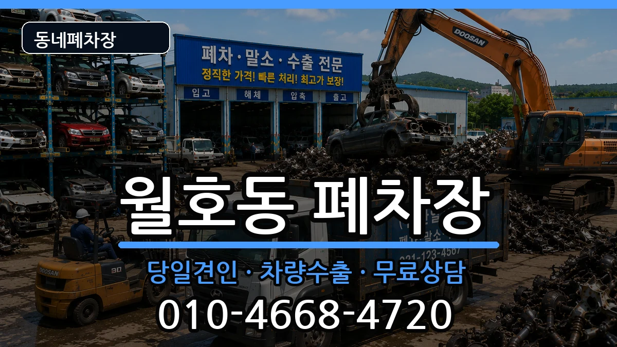 전라남도여수시월호동 폐차 차량 처리 안내 이미지 2
