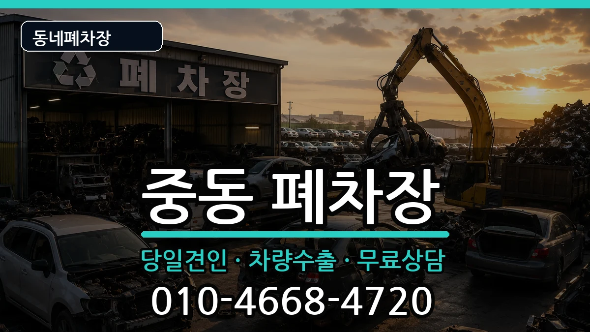 부산광역시해운대구중동 폐차 부산광역시해운대구중동 폐차 차량 처리 안내 이미지 2