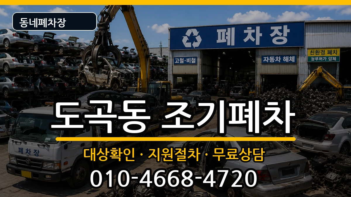 서울특별시강남구도곡동  조기폐차 정보형