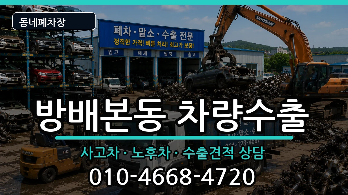 서울특별시서초구방배본동 차량수출 서울특별시서초구방배본동 차량수출 차량 처리 안내 이미지 1