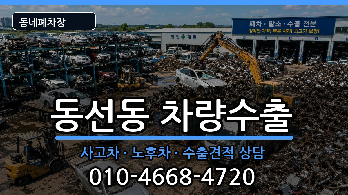 서울특별시성북구동선동 차량수출 서울특별시성북구동선동 차량수출 차량 처리 안내 이미지 2