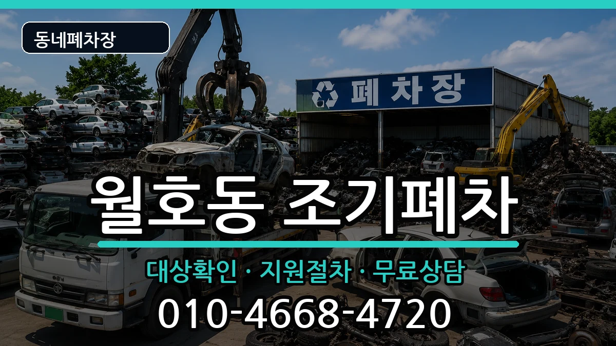 전라남도여수시월호동 조기폐차 전라남도여수시월호동 조기폐차 차량 처리 안내 이미지 1