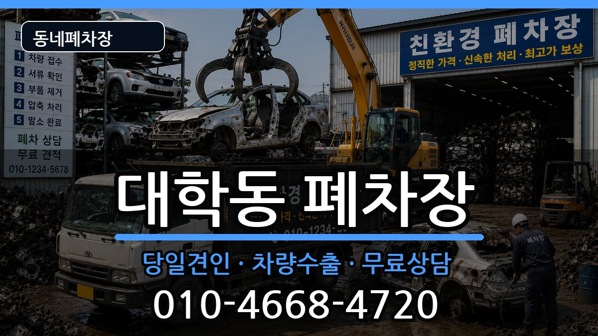 서울특별시관악구대학동 폐차 서울특별시관악구대학동 폐차 차량 처리 안내 이미지 2