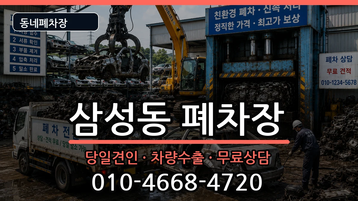 서울특별시관악구삼성동 폐차 서울특별시관악구삼성동 폐차 차량 처리 안내 이미지 1